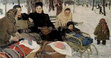 In The Park Artwork by Tatiana Yablonskaya