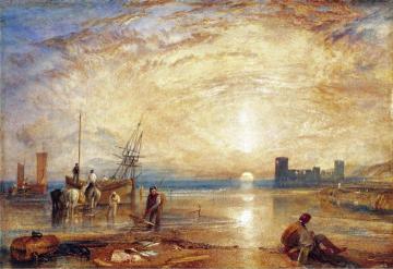 Flint Castle, North Wales Artwork by Joseph Mallord William Turner