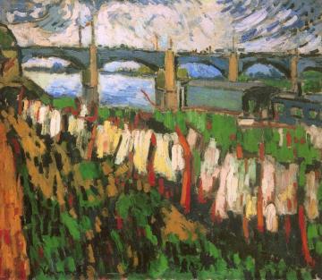 The Bridge At Bezons Artwork by Maurice De Vlaminck