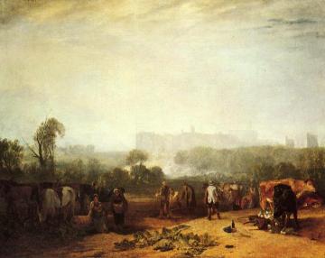 Ploughing up Turnips, near Slough Artwork by Joseph Mallord William Turner
