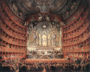 Musical Fête Artwork by Giovanni Paolo Pannini