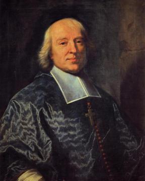 Portrait of Jacques-Bénigne Bossuet Artwork by Hyacinthe Rigaud