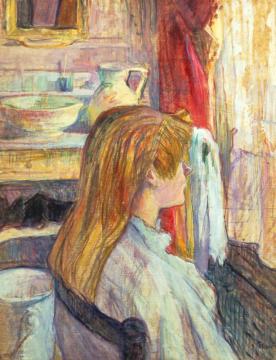 Woman At The Window Artwork by Henri de Toulouse-Lautrec