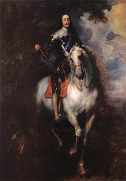 Equestrian Portrait of Charles I, King of England Artwork by Anthony van Dyck