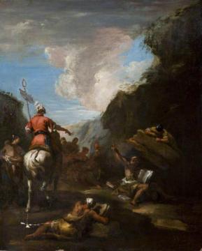 Archimedes and Hiero at the Siege of Syracuse Artwork by Sebastiano Ricci