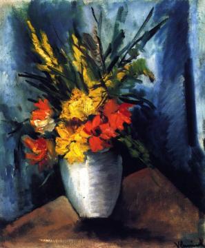 Flowers Artwork by Maurice De Vlaminck