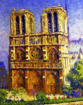 Notre Dame, Morning Artwork by Francis Picabia