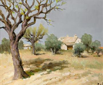 Orchard In Spring Artwork by Marcel Dyf