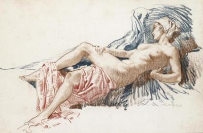 Adrienne Artwork by Sir William Russell Flint