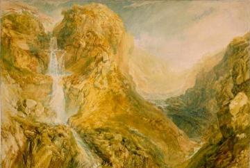 Mossdale Fall Artwork by Joseph Mallord William Turner