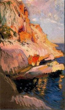 Cave At San Antonio, Javea Artwork by Joaquin Sorolla y Bastida