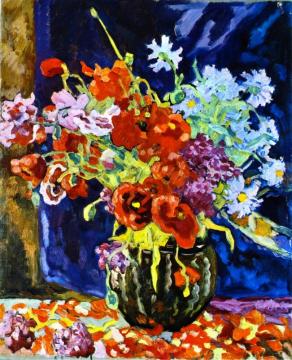 Bouquet Of Poppies Artwork by Louis Valtat