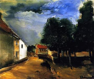 Landscape At Auvers Artwork by Maurice De Vlaminck
