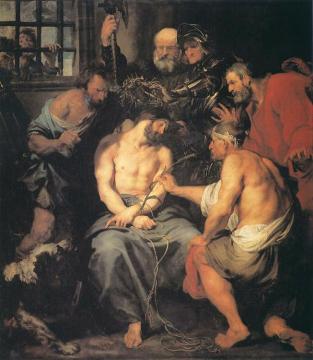 Crowning with Thorns Artwork by Anthony van Dyck