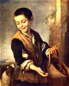 Boy With A Dog Artwork by Bartolomé Esteban Murillo