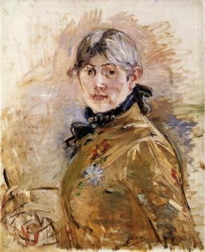Self Portrait Artwork by Berthe Morisot