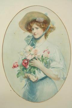 Bunch of Roses Artwork by Walter Ernest Webster