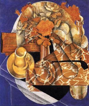 Flowers Artwork by Juan Gris