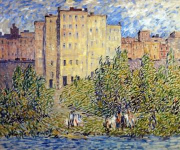 The Upper City Artwork by Robert Spencer