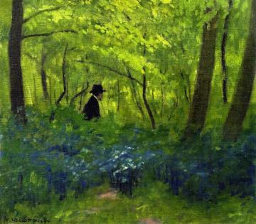 The Satyr In The Bois De Boulogne Artwork by Felix Vallotton