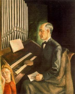 Manuel De Falla Artwork by Daniel Vazquez Diaz