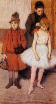 The Mante Family Artwork by Edgar Degas