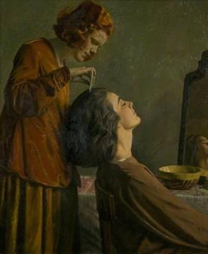 The Toilet Artwork by William Rothenstein