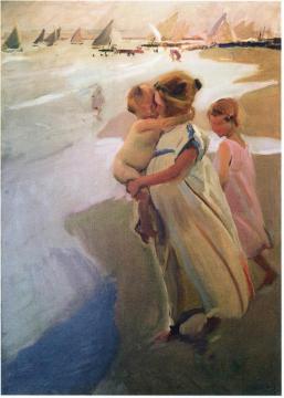 To the Water, Valencia Artwork by Joaquin Sorolla y Bastida