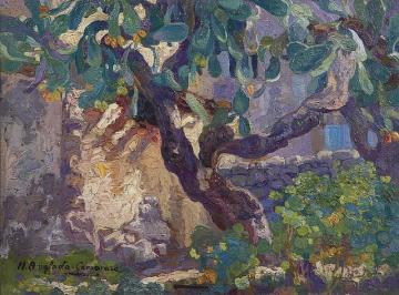 The Pear Tree Artwork by Hermen Anglada Camarasa