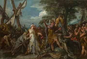 The Capture Of The Golden Fleece Artwork by Jean François De Troy