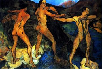 Casting The Net Artwork by Suzanne Valadon