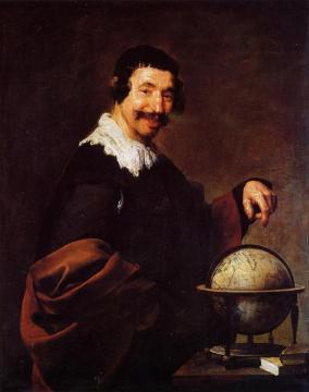 Democritus Artwork by Diego Velazquez