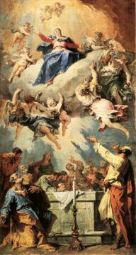 Assumption Artwork by Sebastiano Ricci