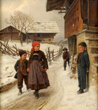 Here We Go Artwork by Benjamin Vautier