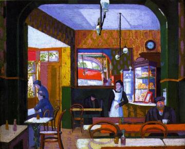 The Coffee House, East Finchley Artwork by William Ratcliffe