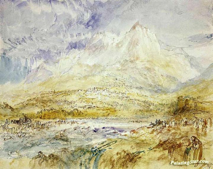 Schwyz Artwork by Joseph Mallord William Turner