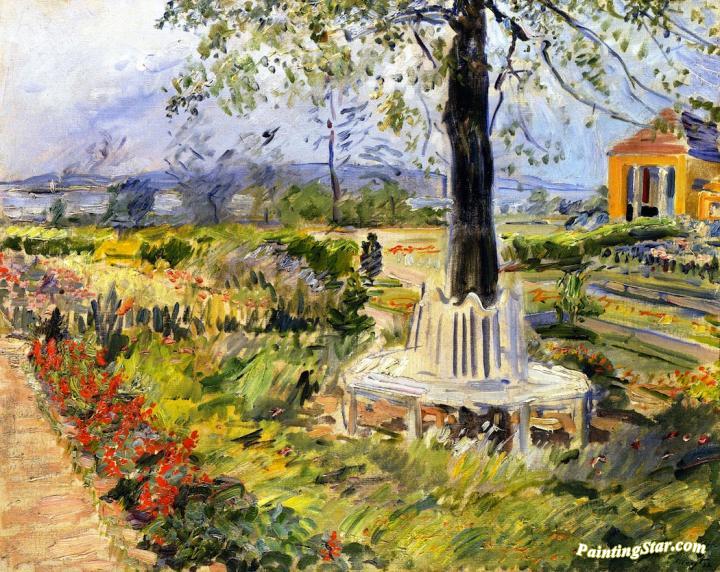 Garden in Neu-Cladow Artwork by Max Slevogt