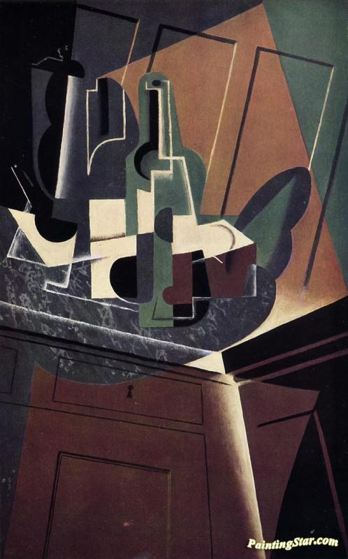 The Sideboard Artwork by Juan Gris