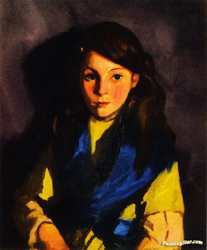 Sarah B. Artwork by Robert Henri