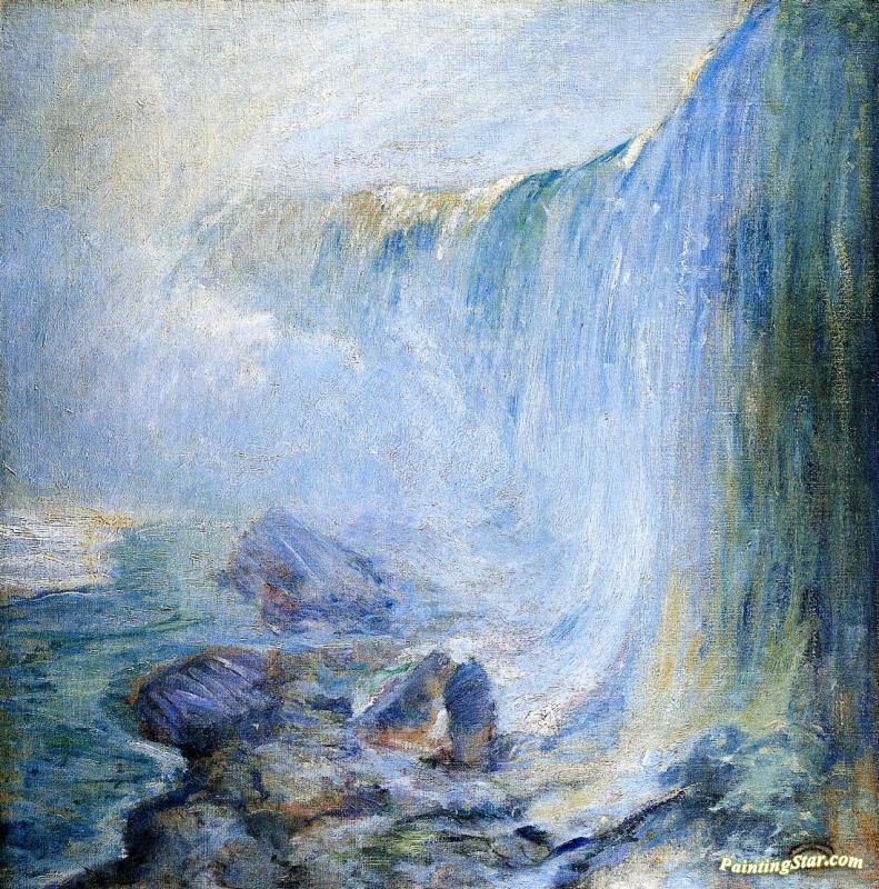 Niagara Falls Artwork by John Twachtman