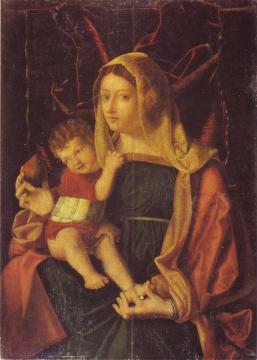 Madonna With Pear Artwork by Bartolomeo Veneto