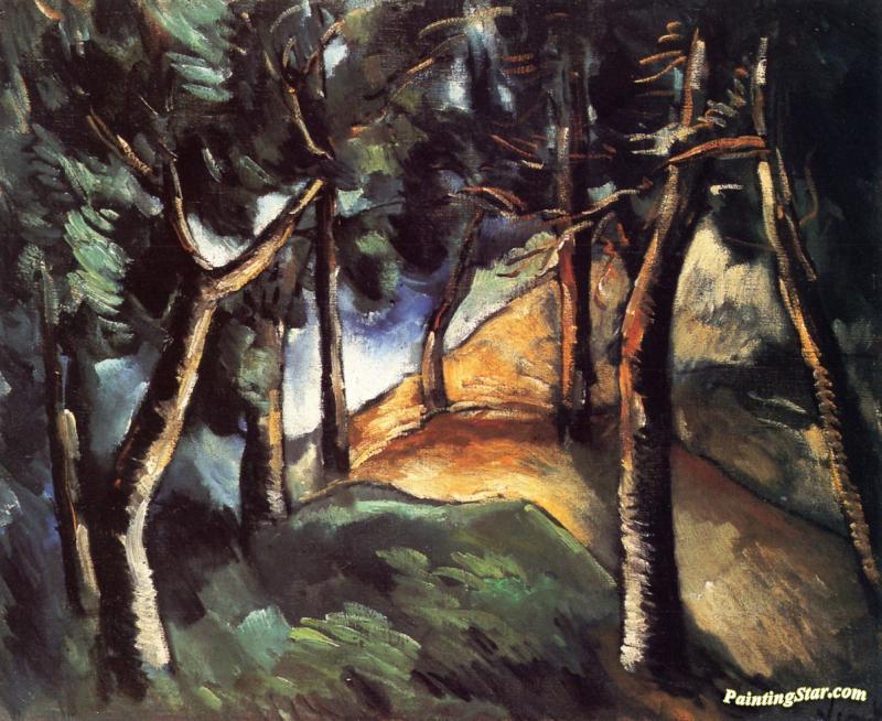 In The Forest Artwork by Maurice De Vlaminck