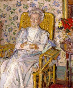 The Artist's Mother Artwork by Harold Gilman