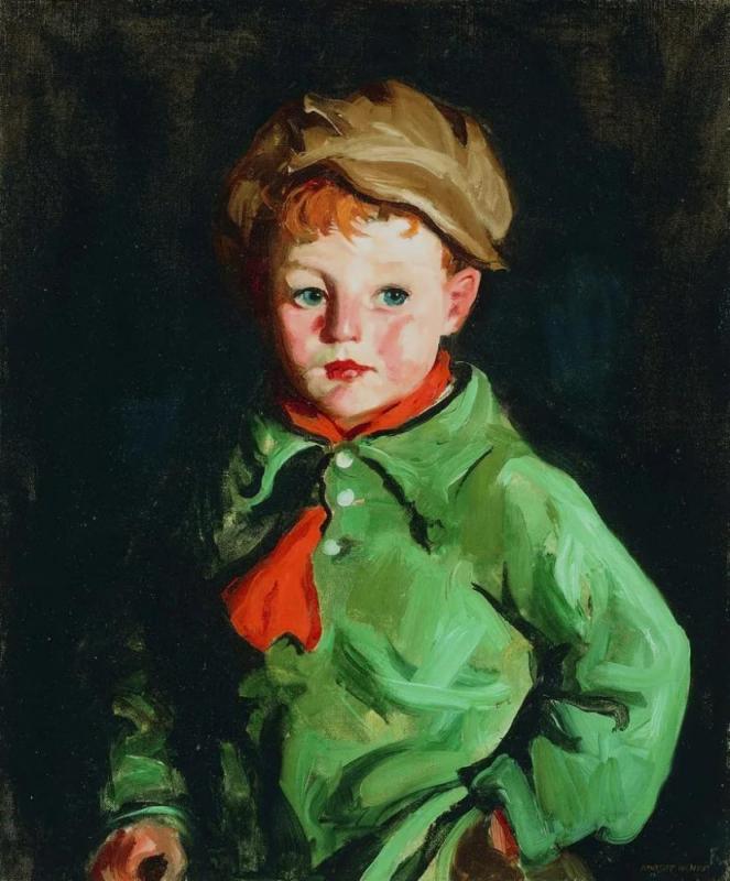 Skipper Mick, 1924 Artwork by Robert Henri