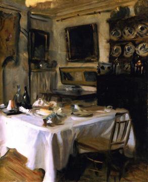 My Dining Room Artwork by John Singer Sargent