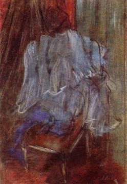 Vestment on a Chair Artwork by Edgar Degas