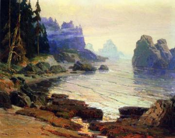 Along The Pacific Coast Artwork by Jack Wilkinson Smith