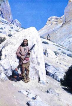 Suspense Artwork by Henry F. Farny