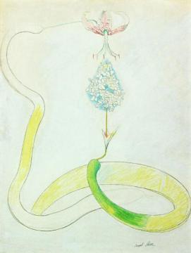 Flower Fantasy Artwork by Joseph Stella