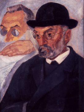 Portrait Of The Writer Miguel De Unamuno Artwork by Daniel Vazquez Diaz